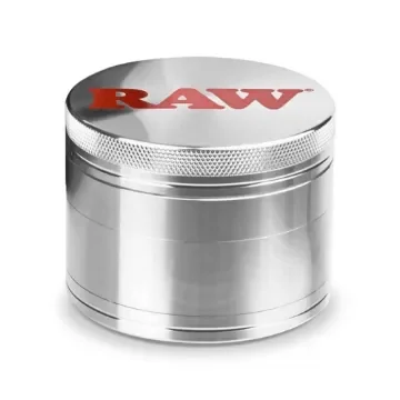 RAW - Aluminum Grinder 4 Parts Chrome product image