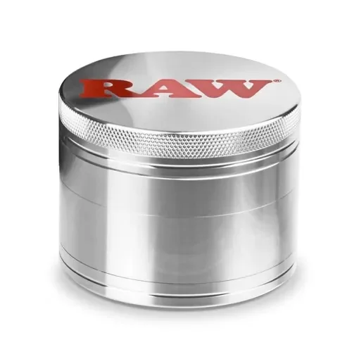 RAW - Aluminum Grinder 4 Parts Chrome product image
