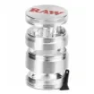 RAW - Aluminum Grinder 4 Parts Chrome product image