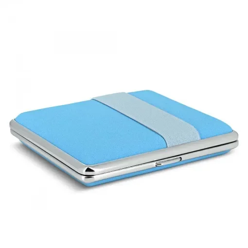 smoking - Regular Cigarette Case with Rigid Blue Lighter Holder product image