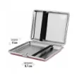 smoking - Regular Cigarette Case with Rigid Blue Lighter Holder product image