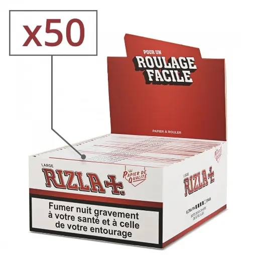 Rizla+ - Large Rolling Paper Notebooks - 50 Pack product image