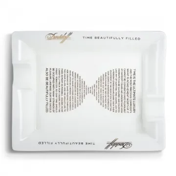 Davidoff - White Ceramic Cigar Ashtray product image