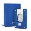 Elie Bleu - Cigar Cutter Double Blade Blue Lacquered product image
