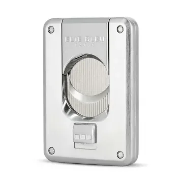 Elie Bleu - Cigar Cutter Double Blade Brushed Metal product image