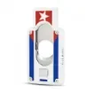 Elie Bleu - Cigar Cutter Double Blade Cuban Flag product image