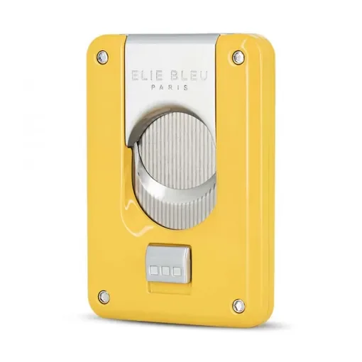 Elie Bleu - Cigar Cutter Double Blade Yellow Lacquered product image