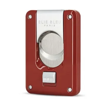 Elie Bleu - Cigar Cutter Double Blade Red Lacquered product image