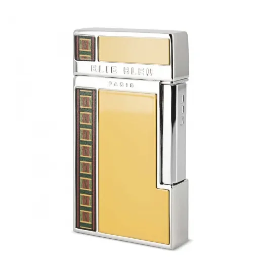 Elie Bleu - Diamond Alba Yellow Cigar Lighter product image