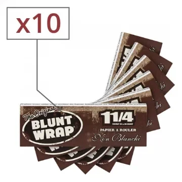Blunt Wrap - Unbleached Rolling Papers 1.25 - 10 Books product image