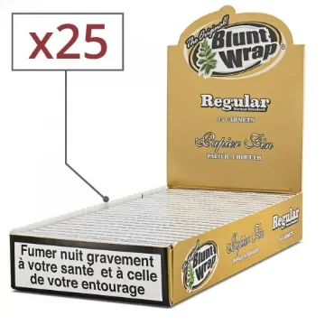 Blunt Wrap - 25 Books of Gold Regular Rolling Papers product image