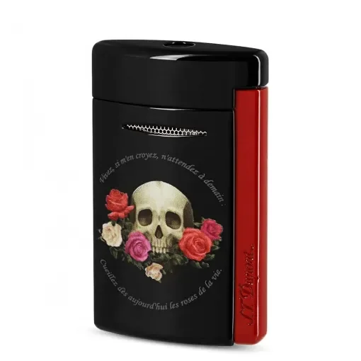 S.T. Dupont - Memento Mori Mini Jet Black Lighter product image