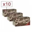 Smoking - 10 Rolls of Brown Rolling Paper - Unbleached Natural product image