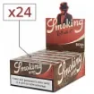 Smoking - 24 Rolls of Brown Rolling Paper - Unbleached product image