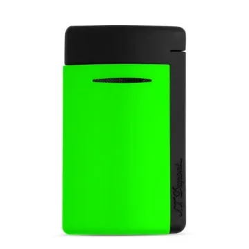 S.T. Dupont - Minijet Lighter Neon Green & Black product image