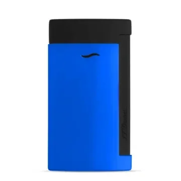 S.T. Dupont - Slim 7 Lighter Fluorescent Blue & Black product image