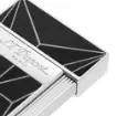 S.T. Dupont - Black and Chrome Fire X Slimmy Lighter product image