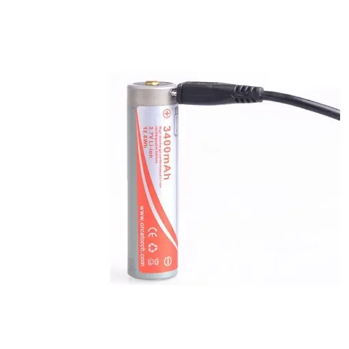 Orcatorch - 18650 USB Rechargeable Battery 3400mAh - 18650 3400 USB product image