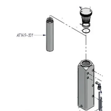NARDI - Atlantic Electric Compressor Filter Cartridge - AT149-101 product image