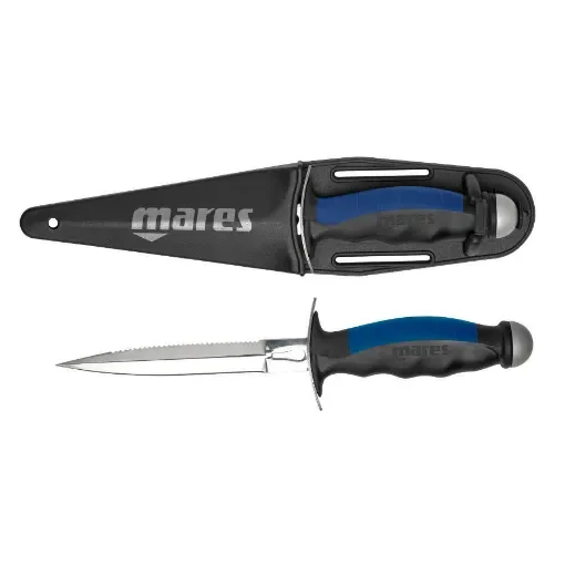Mares - Snake 2.1 Spearfishing Knife with Stainless Steel Blade - 425617 product image