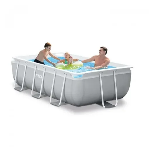 INTEX - Prism Frame Rectangular Above Ground Pool Set - 26784 product image