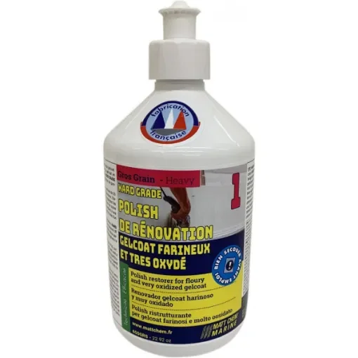 Matt chem - Hard Grade Gelcoat Polish - Step 1 - MC-504031 product image