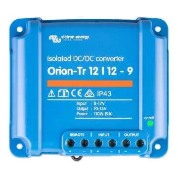 Victron Energy - Isolated DC-DC Converter 12/12-9A - ORI121210110R product image