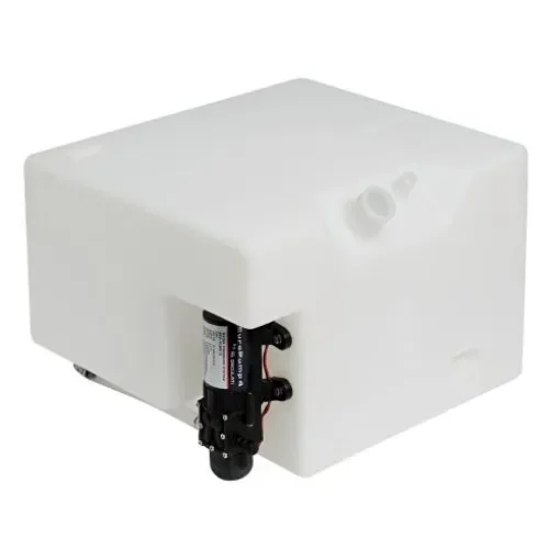 Osculati - 32L Polyethylene Fresh Water Tank with Autoclave Pump - 52.194.21 product image