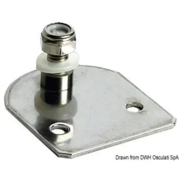 Osculati - Flat Eye Plate for Gas Springs - 38.012.99 product image