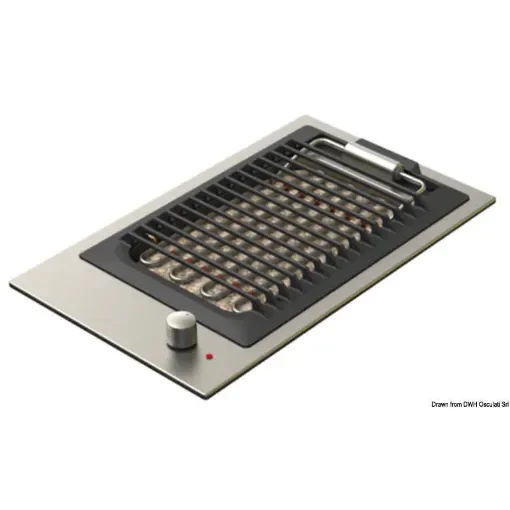 Osculati - Satin-Finish Stainless Steel Electric Barbecue - 50.709.09 product image