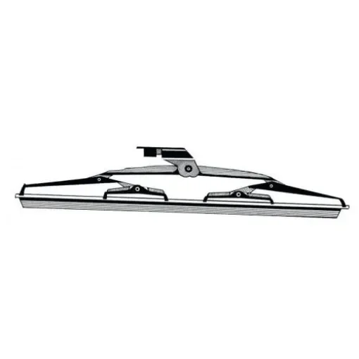 Osculati - Stainless Steel Windshield Wiper Blade with Silicone Flap - 19.112.16 product image