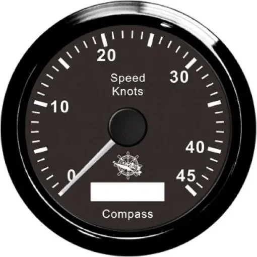Osculati - GPS Speedometer with Compass Black Dial - 27.780.02 product image