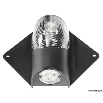 Osculati - 225° LED Bow Navigation Light with Deck Light - 13.243.88 product image
