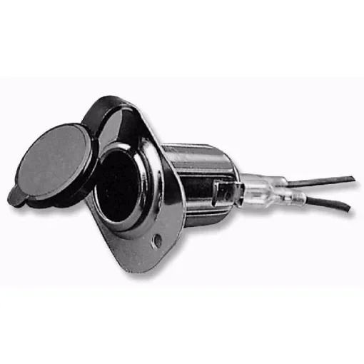 Osculati - 12V Marine Lighter with Knob Light - 13.008.00 product image
