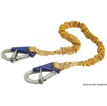 Osculati - Euro Spring Line II Extendable Lanyard - PPE 400304CS/1 product image