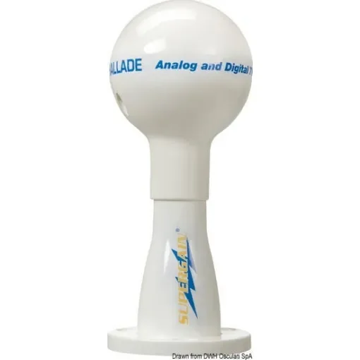 Glomex - Omnidirectional TV Antenna for Boats - SGT5000 product image