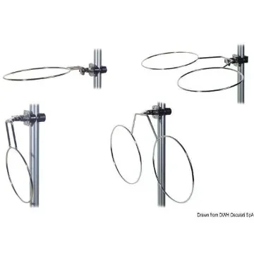 Divers - Foldable Stainless Steel Fender Holder - 33.112.50 product image