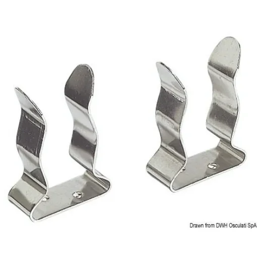 Osculati - Stainless Steel Spring Clips for Boat Hooks - 34.356.00 product image