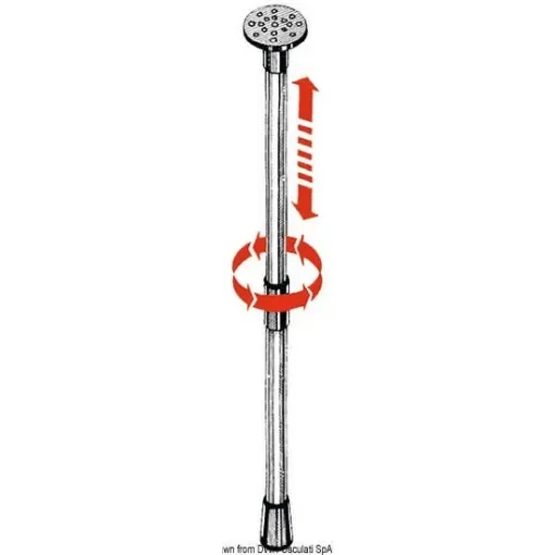Osculati - Telescopic Tarpaulin Support 75-120 cm - 46.100.01 product image