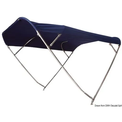 Osculati - Shade Master Inox Foldable Bimini Top - 46.915.10 product image