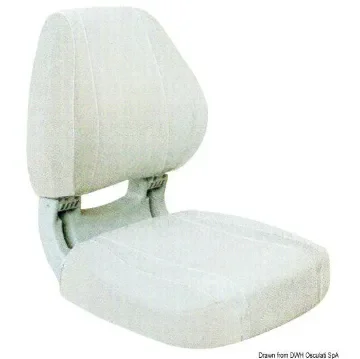 Osculati - Sirocco Ergonomic Marine Seat - Foldable product image