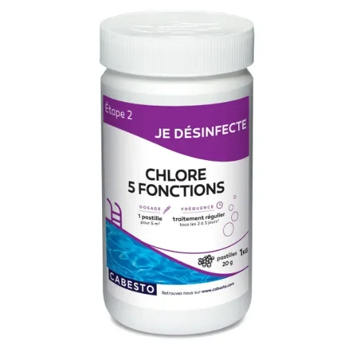 Divers - Cabesto 5-Function Multi-Action Chlorine Tablets - 1 kg product image