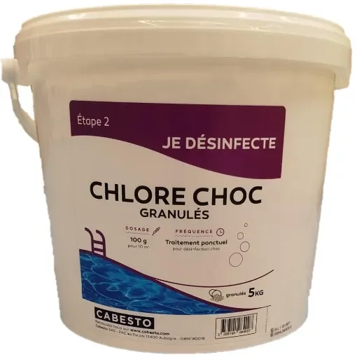 CABESTO - Chlore Choc Granules 5kg - Fast-Dissolving Disinfectant product image