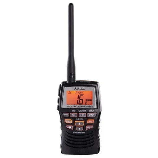 Cobra - VHF Marine Radio with NOAA Alerts - MR HH150 FLT product image
