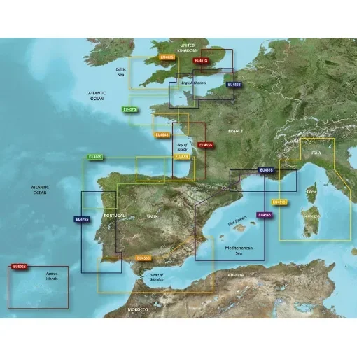 Garmin - BlueChart G3 Vision Small - Premium Coastal Chart product image