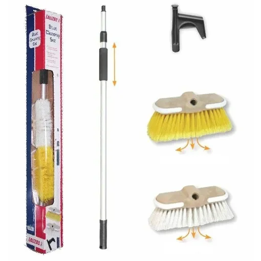 Lalizas - Boat Cleaning Set with Telescopic Handle - 50906 product image