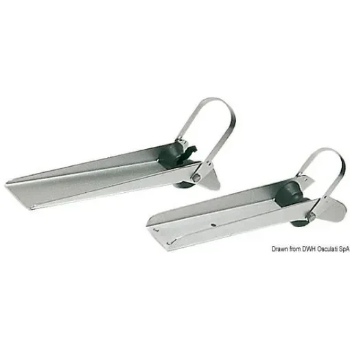 Osculati - Satin Finish Stainless Steel Bow Roller 500 mm - 01.119.94 product image