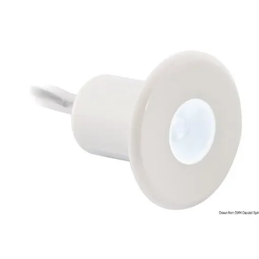 Osculati - Watertight LED Courtesy Light with White LED - 13.180.01 product image