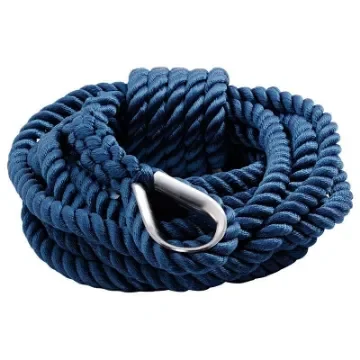Osculati - Blue Polyester Mooring Kit with Stainless Steel Terminal product image