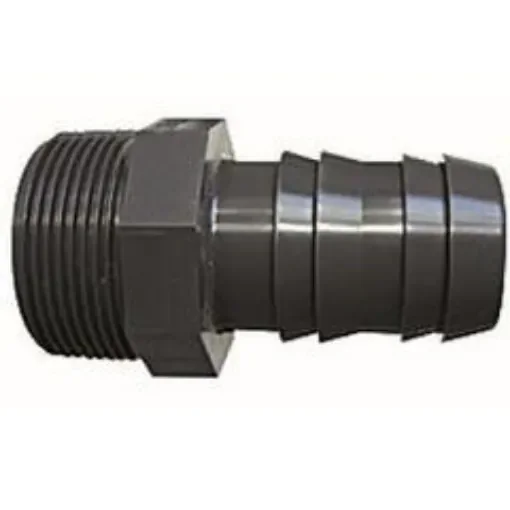 INTERPLAST - High-Resistance Grooved Connector 1.5" x D50 - SPN250F product image